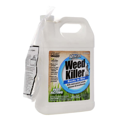 Avenger Organic Weed Control Killer Ready-To-Use 1 Gallon 