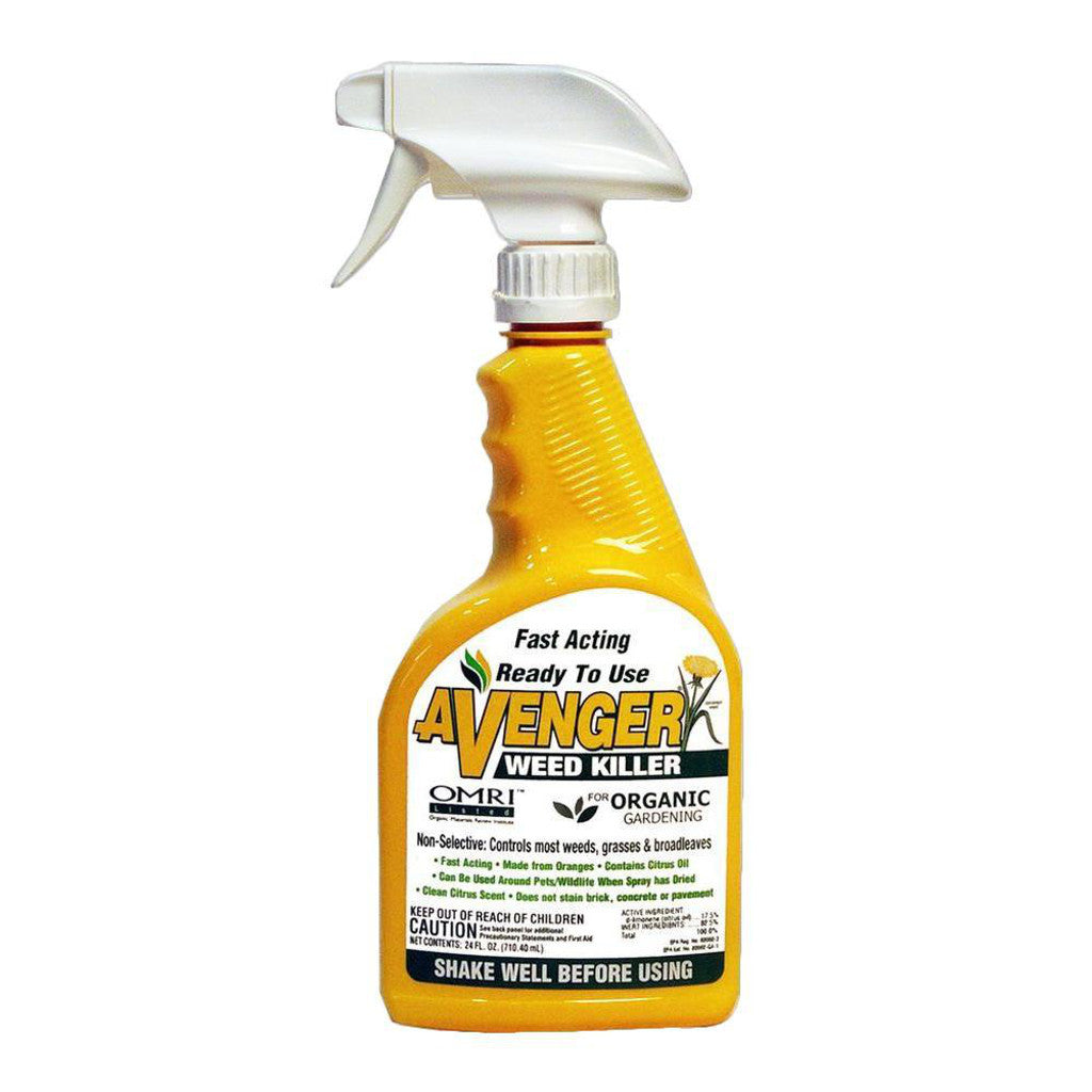 Spray Bottle of Avenger Organic Weed Killer Ready-To-Use