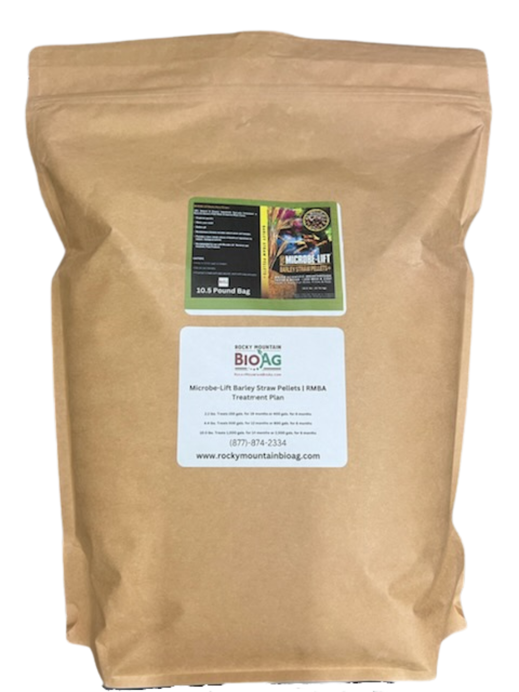Microbe Lift Barley Straw Pellets in 10.5lb Bag
