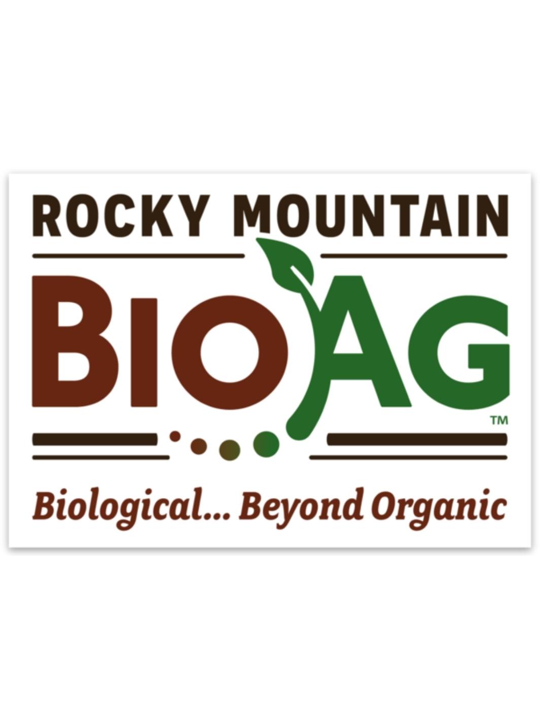 Rocky Mountain Bio Ag® Logo Rectangular Vinyl Sticker