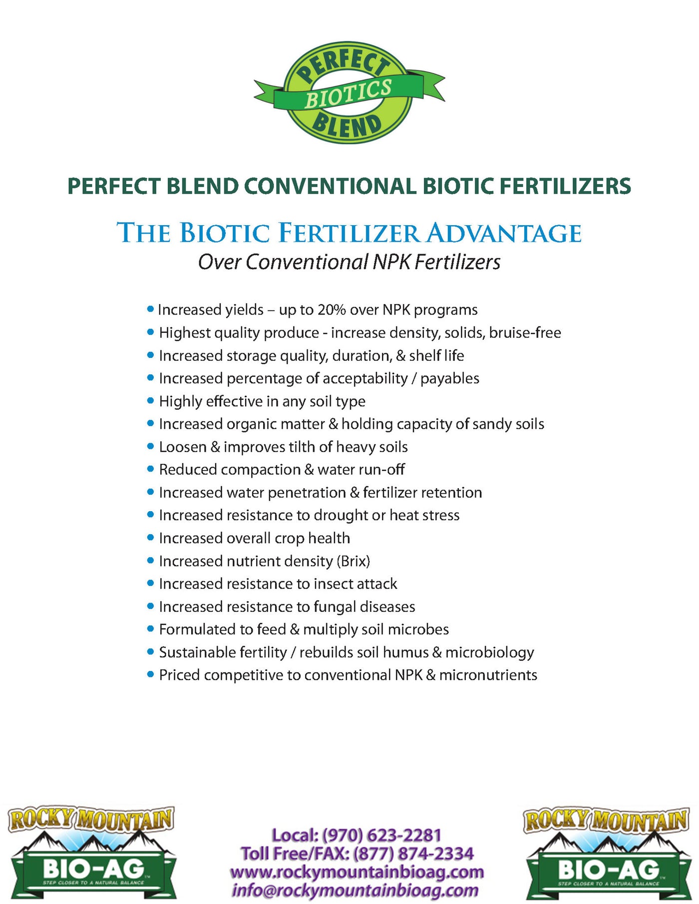 The Biotic Fertilizer Advantage Over Conventional NPK Fertilizer