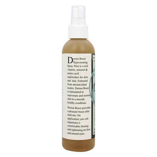 Morningstar Minerals Derma Boost Rejuvenating Spray Mist 8 Ounce Side - Rocky Mountain BioAg