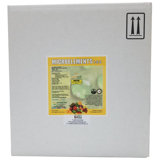 Case of Ferticell Microelements 1-0-0 Organic Fertilizer
