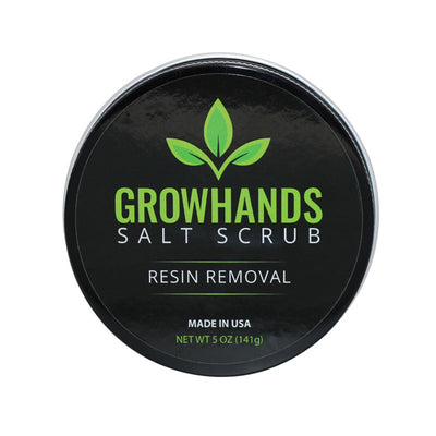 How to Get Resin off Hands with Growhands Salt Scrub