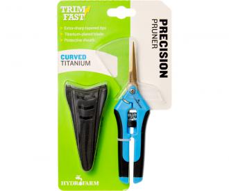 Hydrofarm Precision Titanium Pruner Curved Blade in Packaging