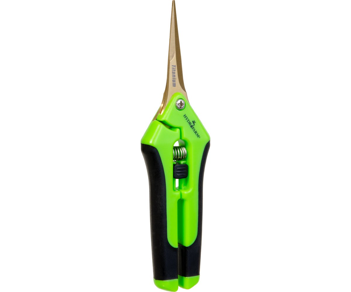 Hydrofarm Precision Titanium Pruner Straight Blade Closed