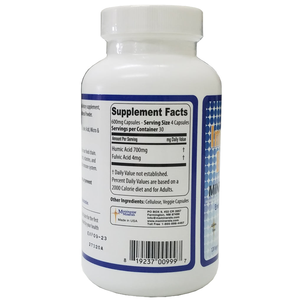 Morningstar Minerals Immune Boost 77 Ingredients 120 Veggie Caps - Rocky Mountain BioAg