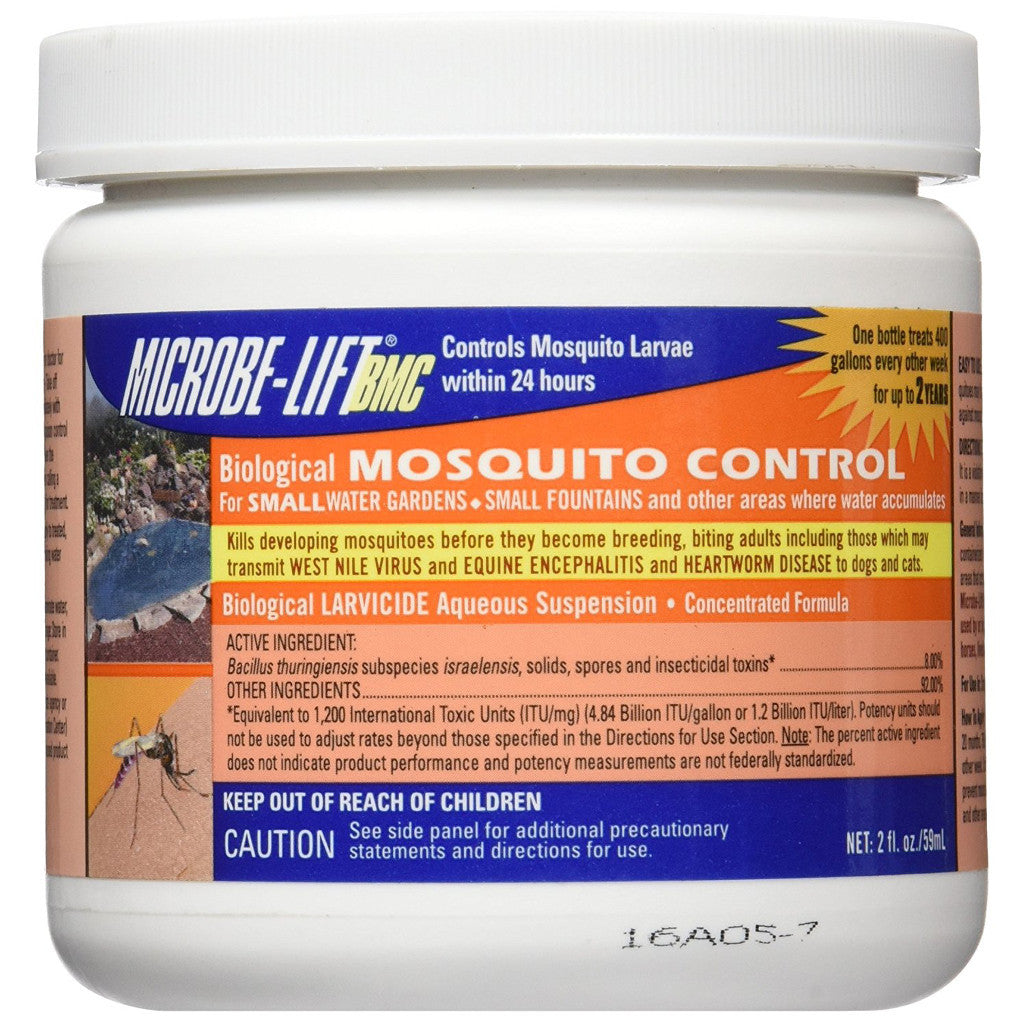 2 Ounce Jar of Microbe Lift Biological Mosquito Control