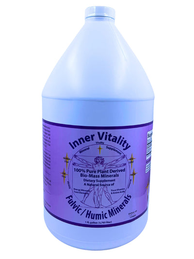 1 Gallon of Morningstar Minerals Inner Vitality Fulvic Humic Mineral Blend