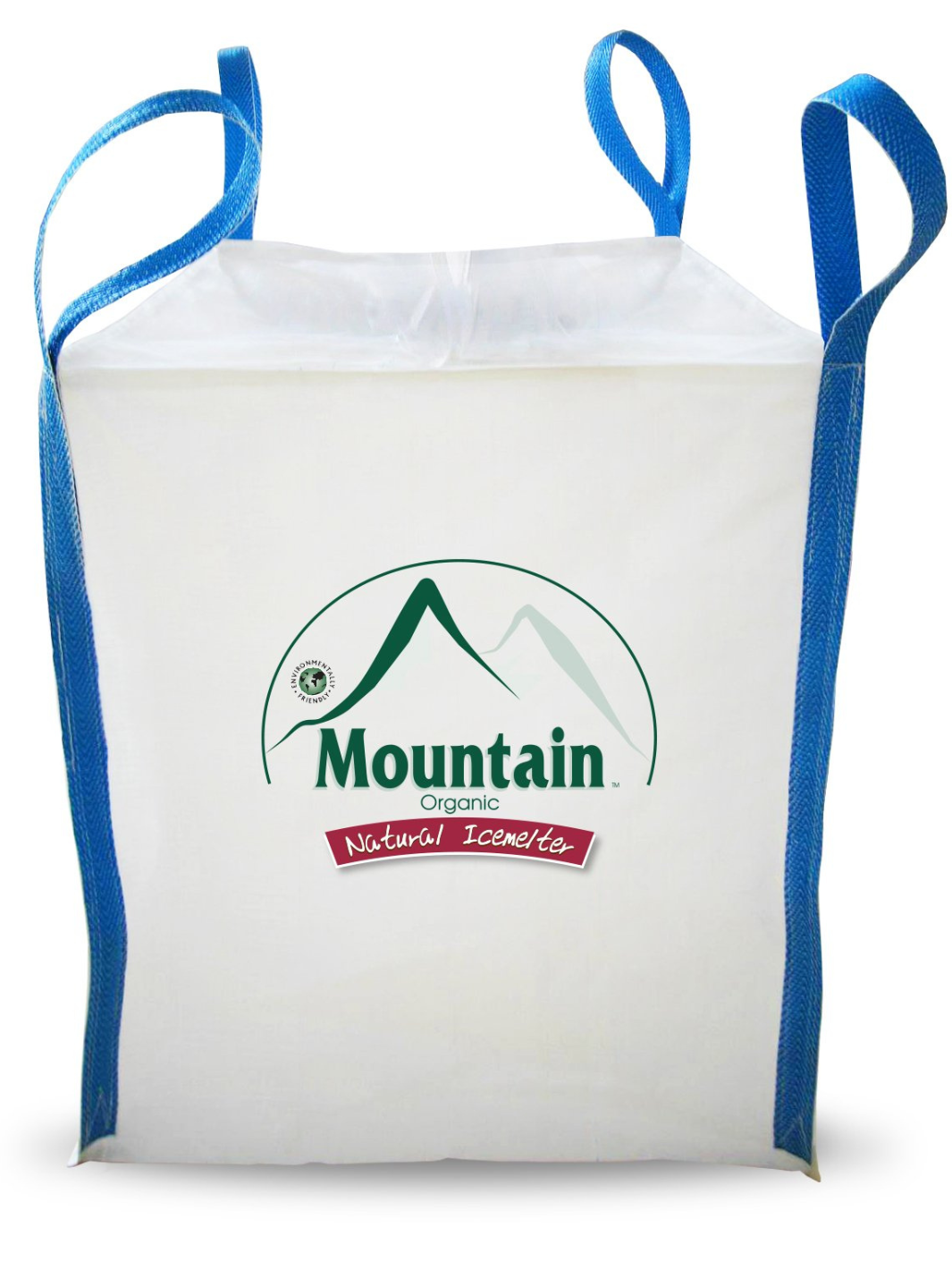 Mountain Organic Natural Eco & Pet Friendly Ice Melts 1 Metric Ton Tote
