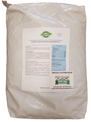 Perfect Blend Biotic 8 5 5 Fertilizer in 50 Pound Bag