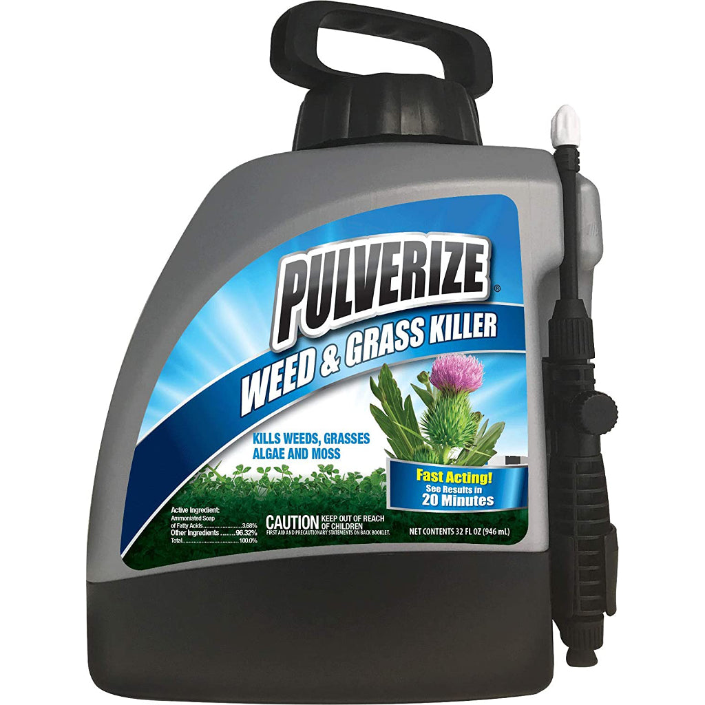Ready-To-Use Pulverize Non-Selective Weed and Grass Control RoundUp Alternative