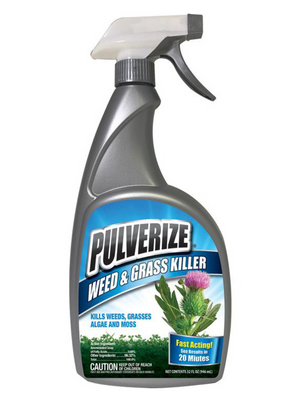 Pulverize Non-Selective Weed and Grass Control RoundUp Alternative