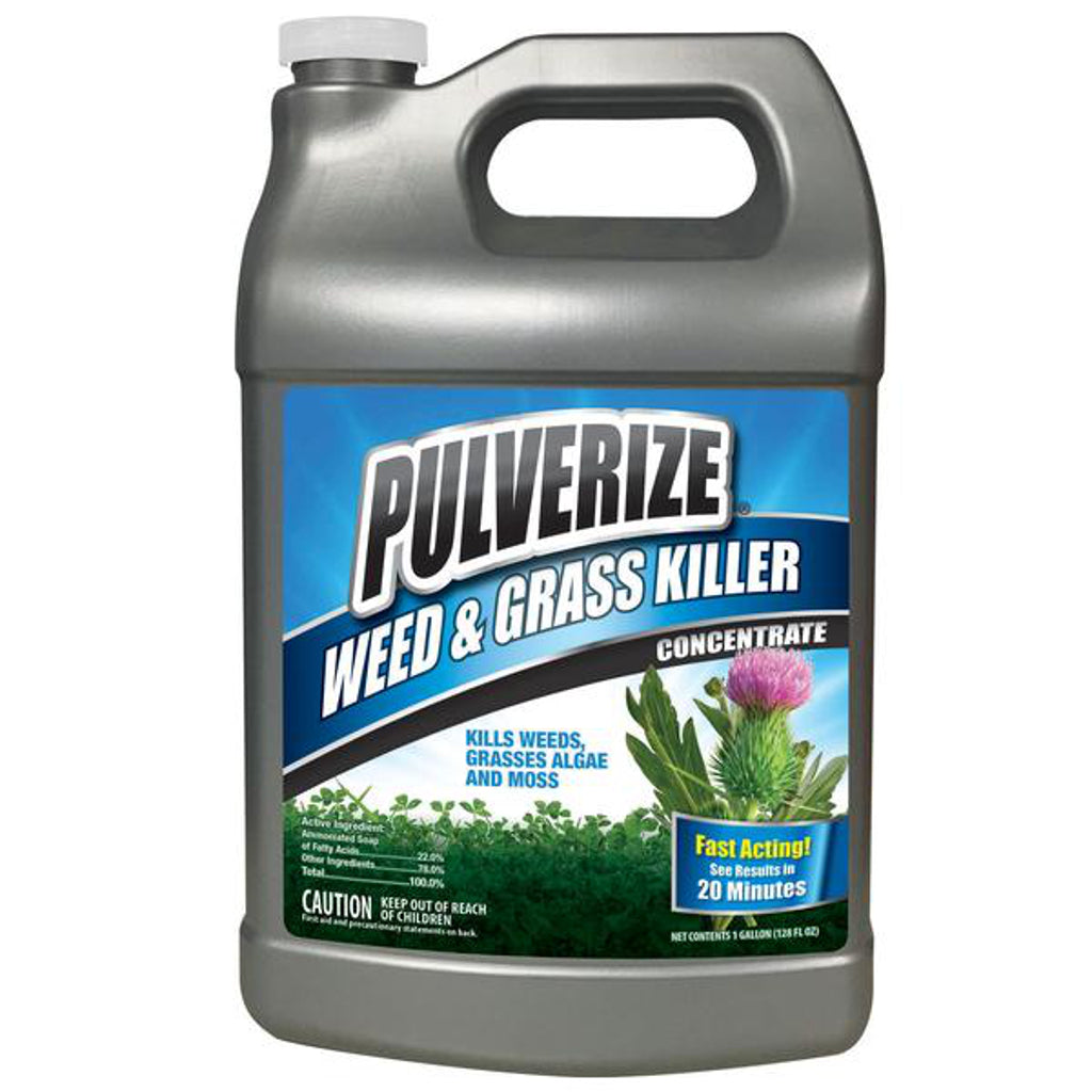 1 Gallon of Pulverize Non-Selective Weed and Grass Control RoundUp Alternative