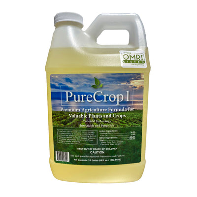 Half Gallon of PureCrop1 Insecticide Fungicide Biostimulant Concentrate