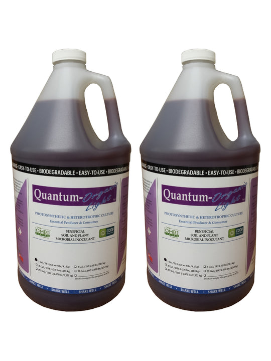 2 Gallons of Quantum Growth Organic Light