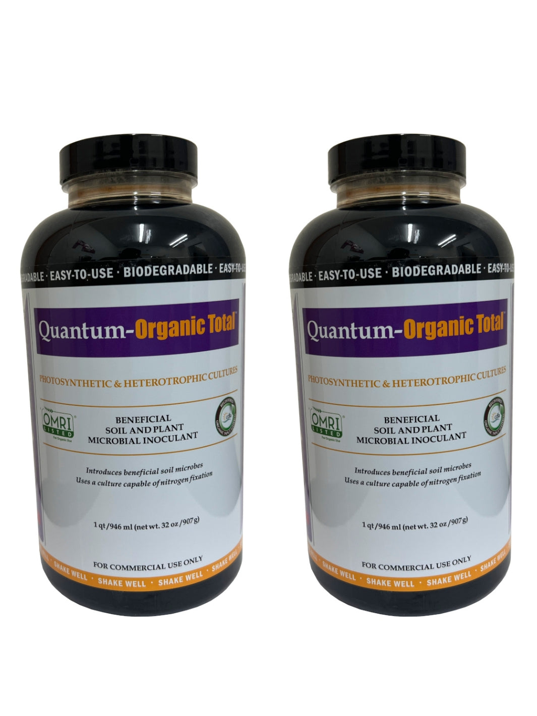 Quantum Growth Organic Total microbial inoculant in 2 Quart Bottles