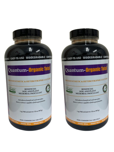 Quantum Growth Organic Total microbial inoculant in 2 Quart Bottles