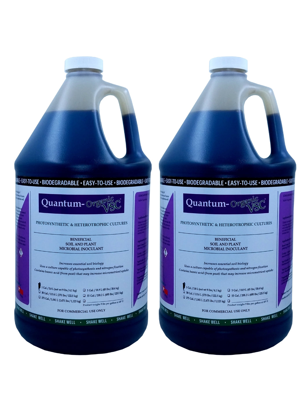 2 Gallons of Quantum Growth Organic VSC