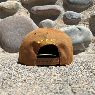 Back of Rocky Mountain BioAg Carhartt Ashland Duck Canvas Hat