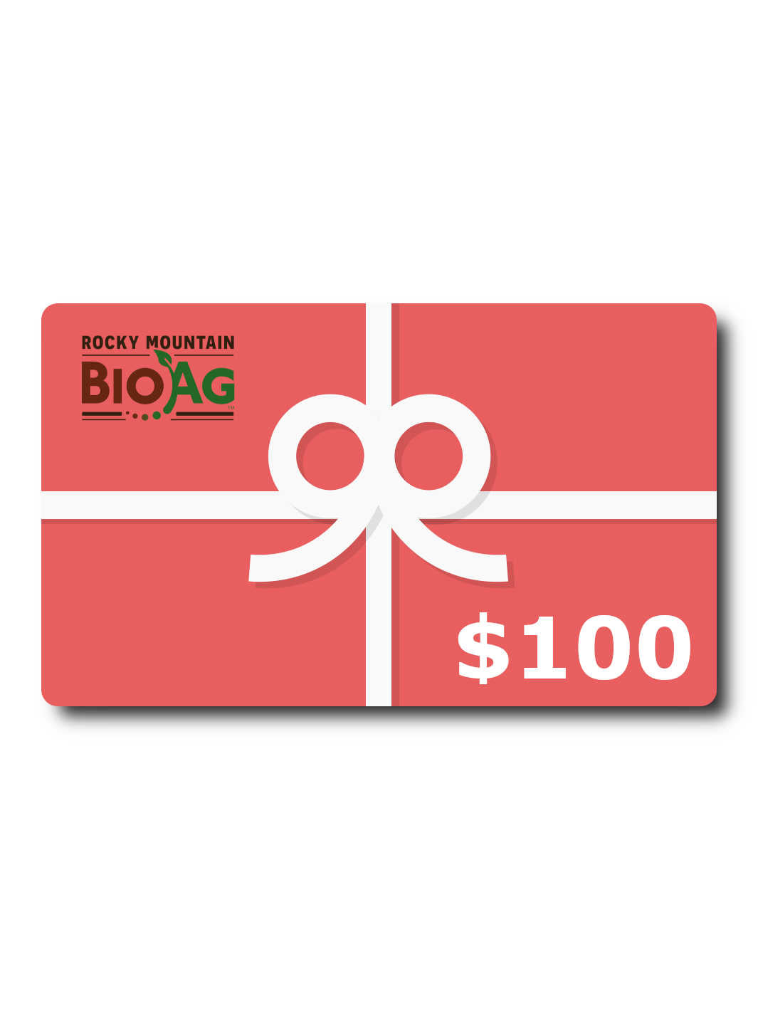 $100 Gift card from RMBA