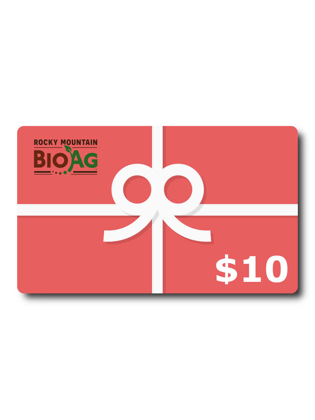 $10 Gift card from RMBA
