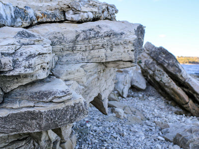 A Gypsum Outcropping in its natural form