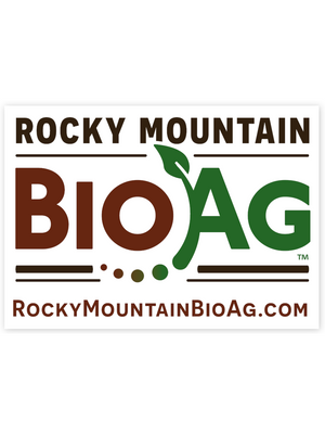 Rocky Mountain BioAg Logo Rectangular Magnet 