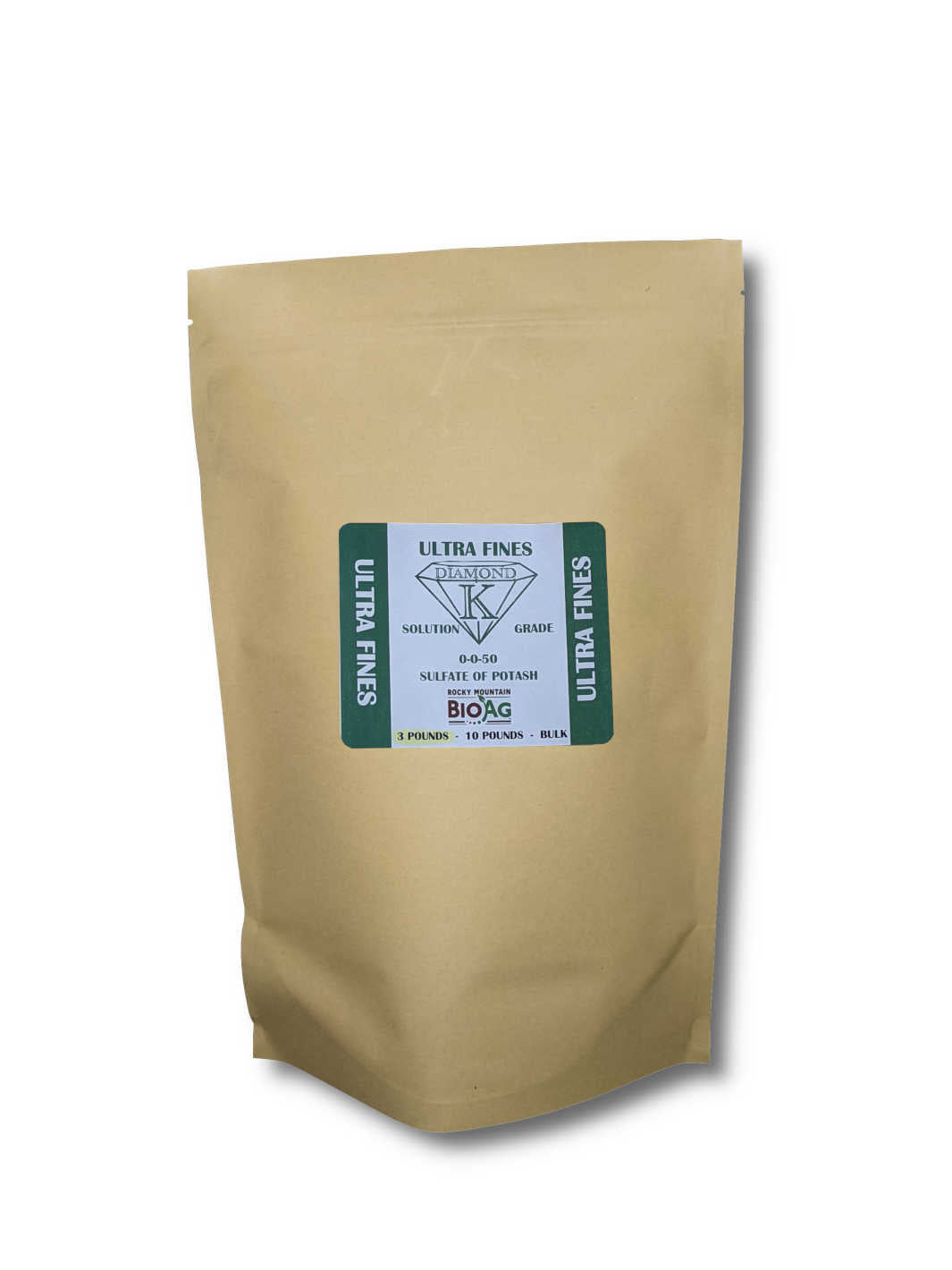 3 lb Bag of Sulfate of Potash Diamond K Ultra Fines Potassium Sulfate