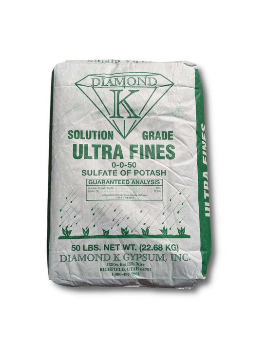 50lb Bag of Sulfate of Potash Diamond K Ultra Fine Potassium Sulfate