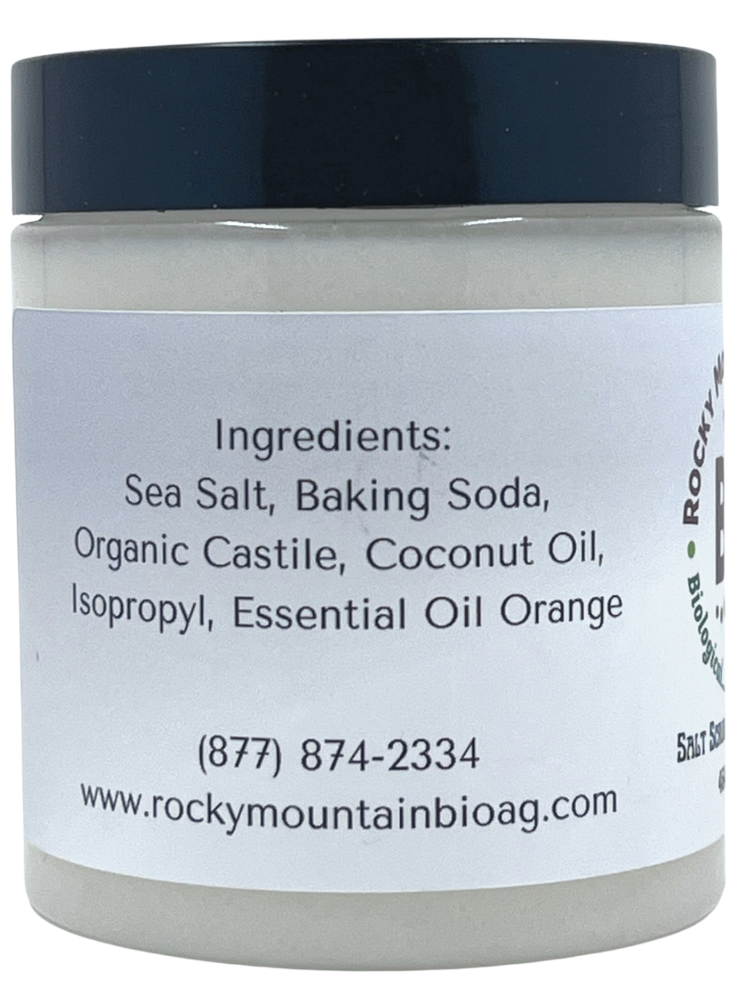 Rocky Mountain BioAg® Salt Scrub and Tool Cleaner Ingredients 