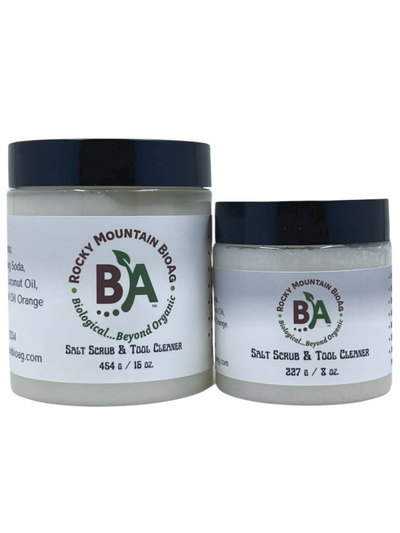 Set of Rocky Mountain BioAg Salt Scrub and Tool Cleaners