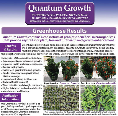 Quantum Growth Greenhouse Results