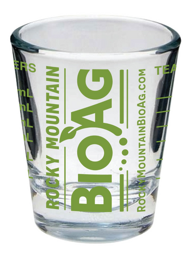 Rocky Mountain BioAg Measuring Shot Glass