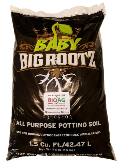 Baby Big Rootz Potting Soil by The Soil King in 1.5 cu. ft Bag