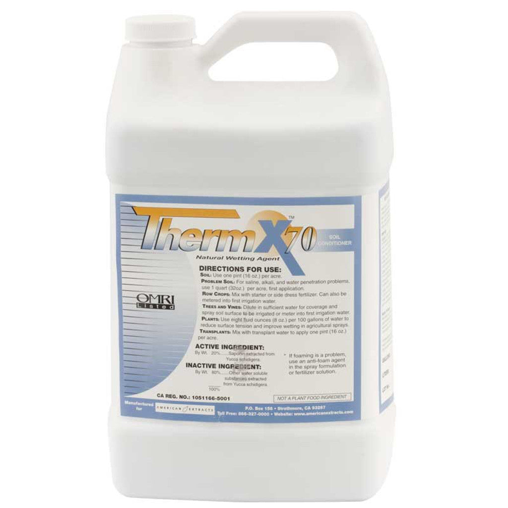 therm x 70 yucca extract supplement 1 gallon rocky mountain bioag