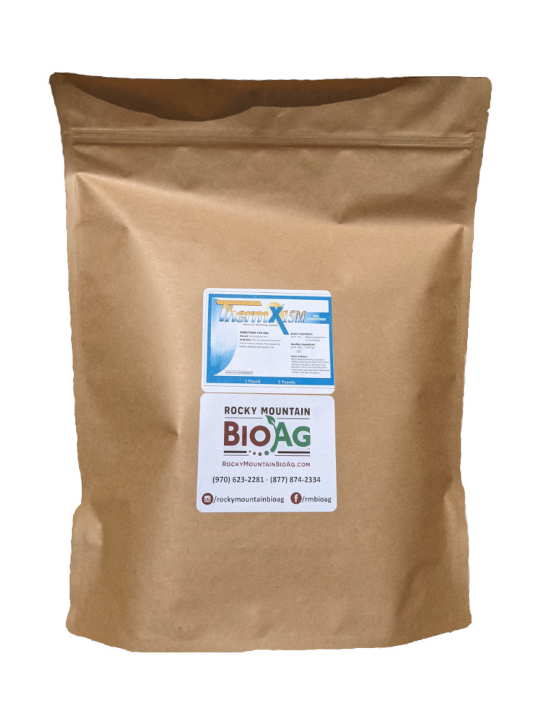 ThermX 15M Natural and OMRI Listed Surfactant in Bag