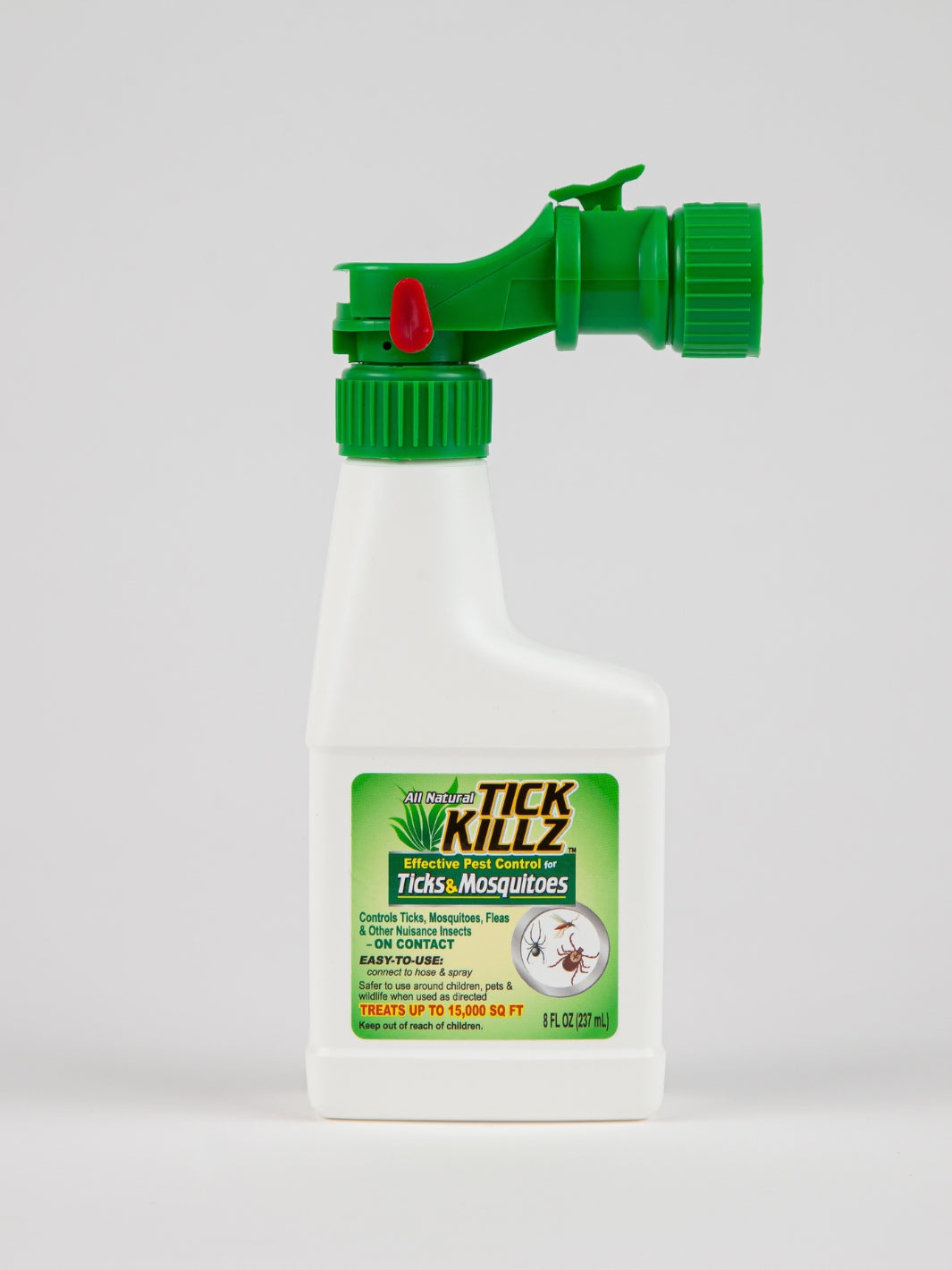 8 Ounce Tick Killz All Natural Effective Pest Control Hose End Sprayer