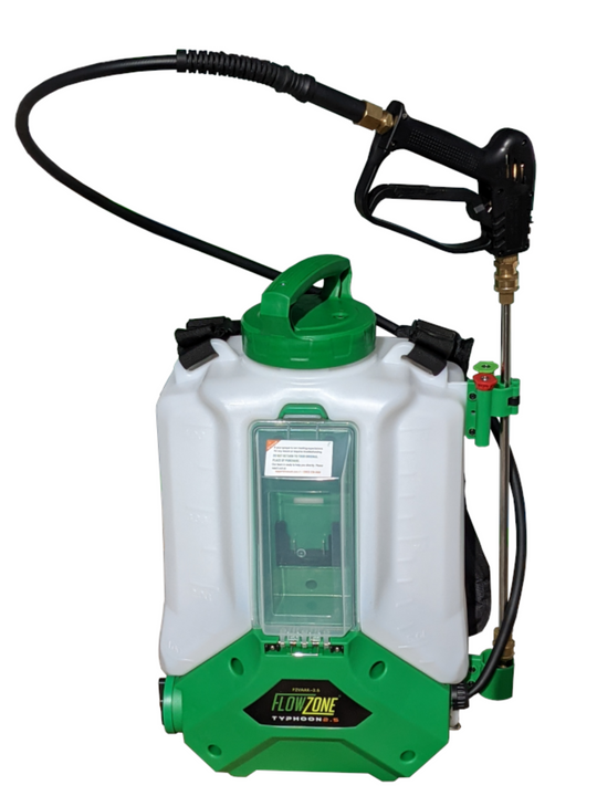 FlowZone Typhoon 2.5V Battery Operated Backpack Sprayer
