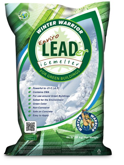 Winter Warrior Enviro LEADer LEED Compliant and Eco Friendly Ice Melt