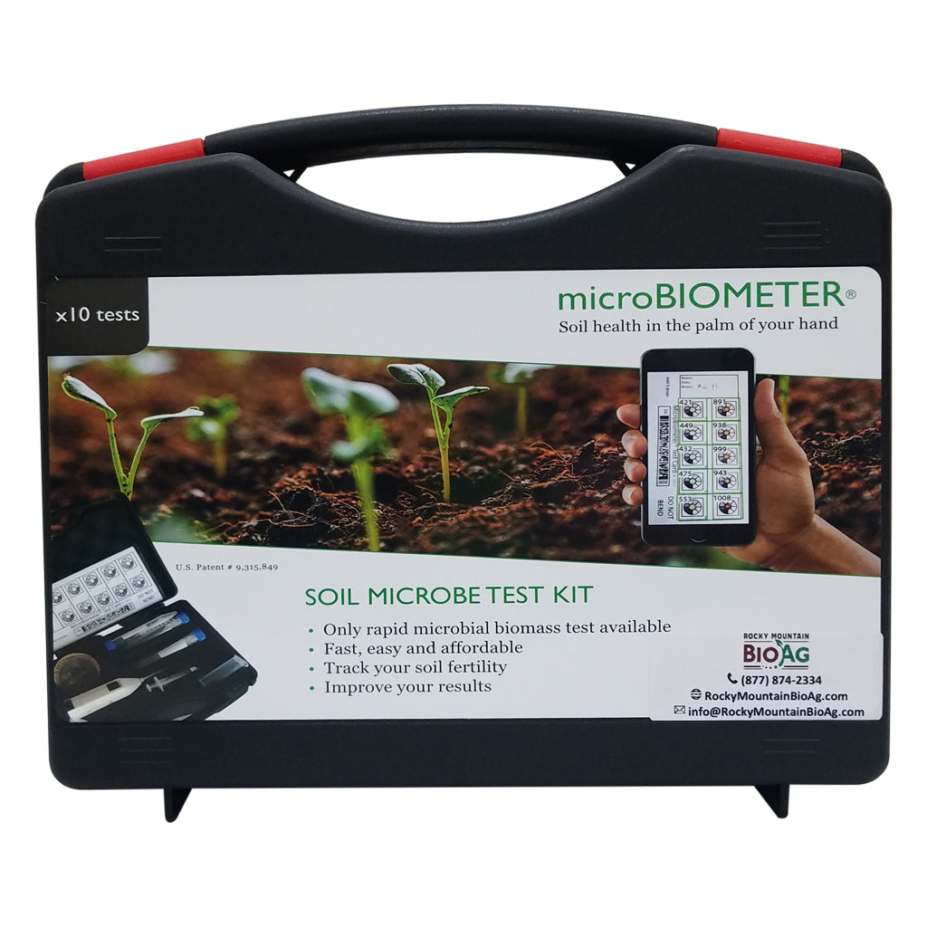 microbiometer soil biomass test starter kit